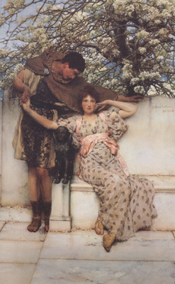 Alma-Tadema, Sir Lawrence Promise of Spring (mk24)